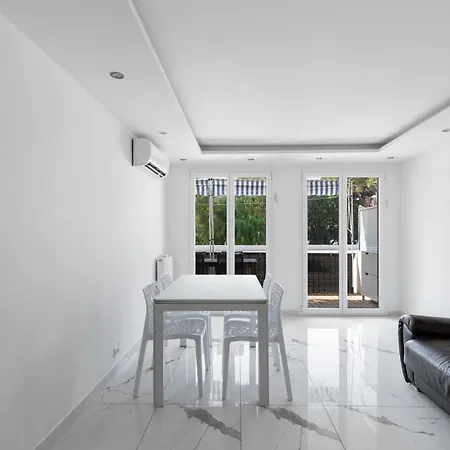 公寓 Au Coeur De Juan Les Pins L'empire 8 Couchages *