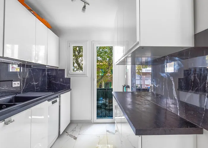 Au Coeur De Juan Les Pins L'empire 8 Couchages Lägenhet