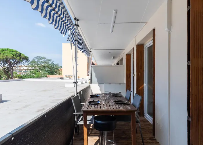 Au Coeur De Juan Les Pins L'empire 8 Couchages 公寓 *